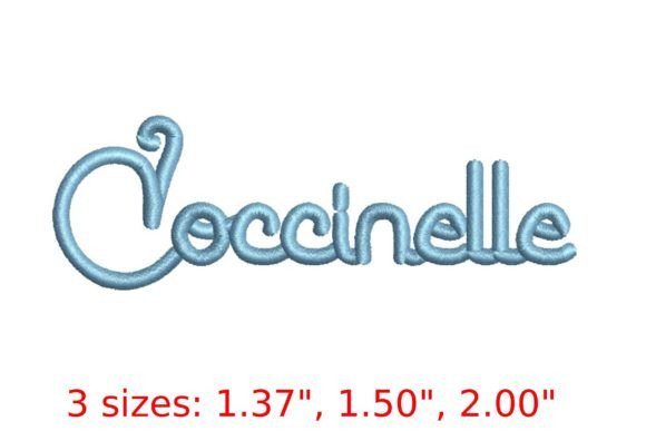 Coccinelle Script Font Review for Craft Fair & Handmade Market Products
