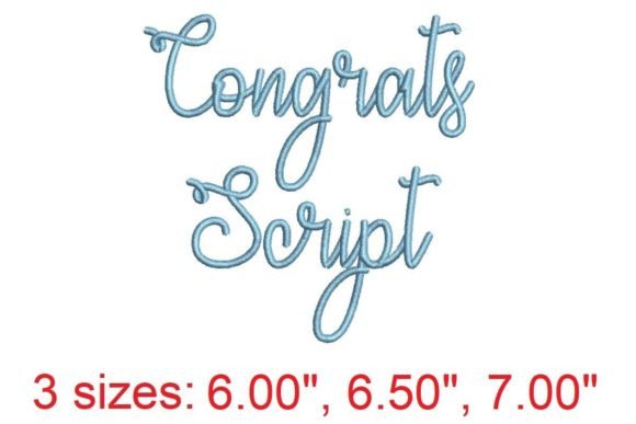 Congrats Script Embroidery Font: A Designer’s Real-World Review
