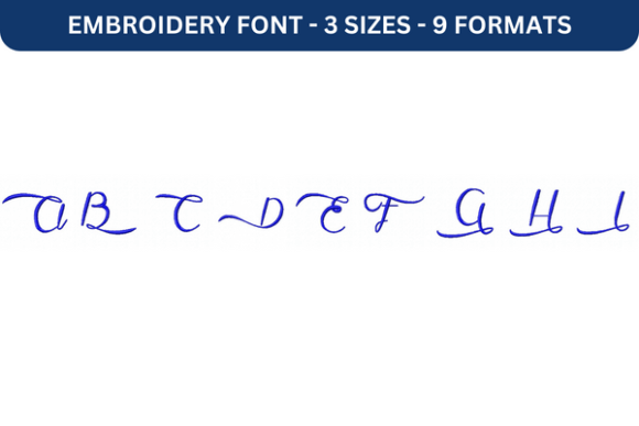 Karine Aime Les Chocolats Font a to I Review for Embroidery Sellers