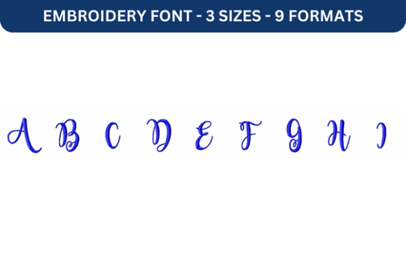 Magnolia Sky Font Upper a to I Review: A Personalized Embroidery Essential