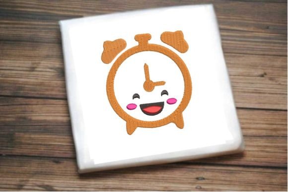 Smiling Alarm Clock Embroidery Design Review