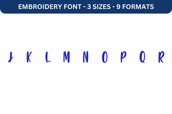 Strawberry Blossom Font Upper J to R Review: A Fresh Addition for Craft Fair Embroidery