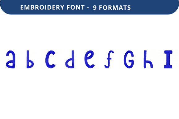 Taffy Luck Font Lowercase a to I Review for Craft Fair Success